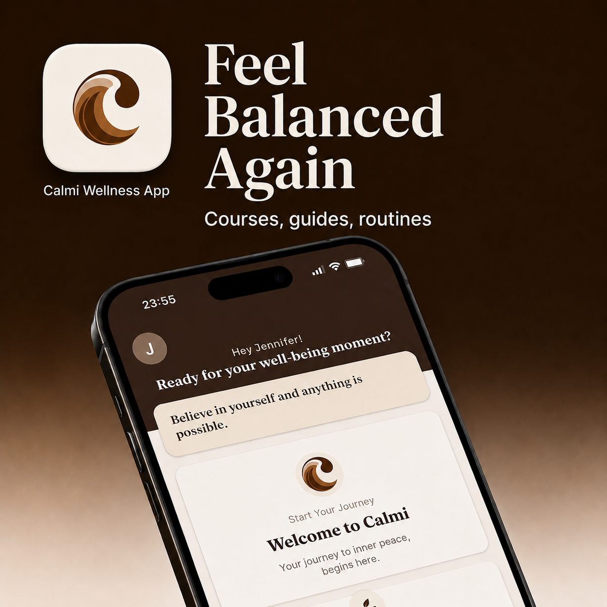 Calmi Wellness App