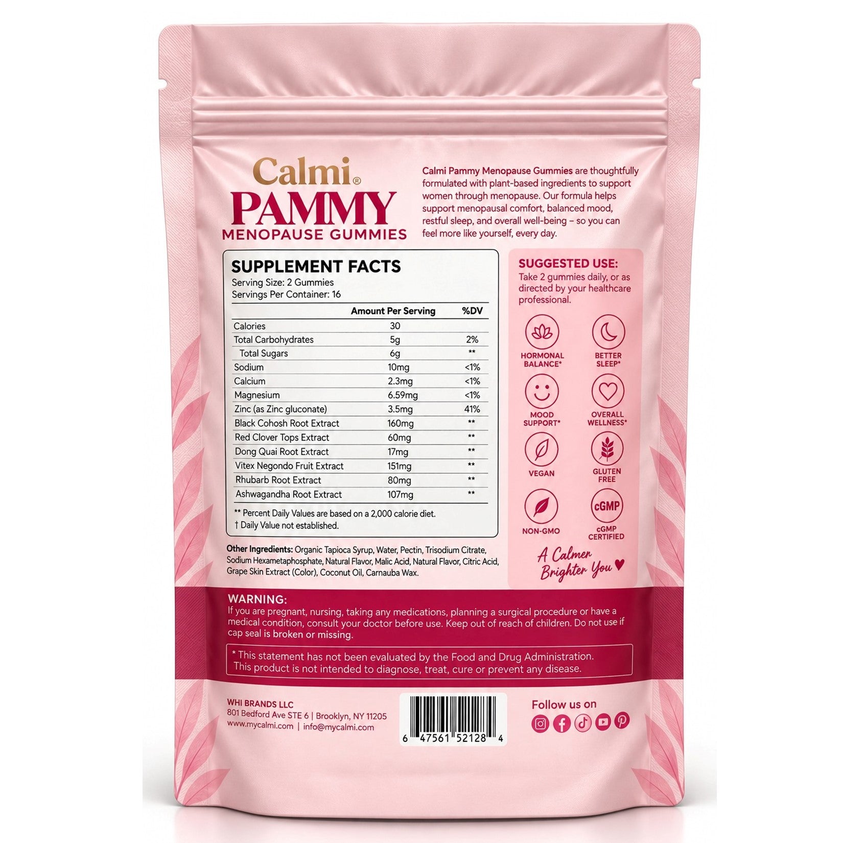 Calmi® PAMMY Menopause Gummies