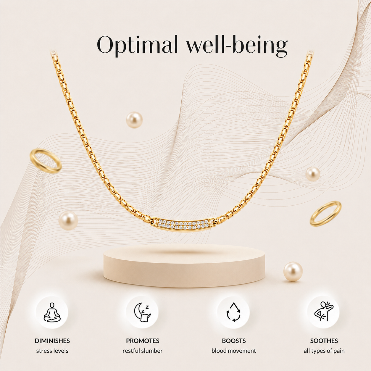 Calmi Necklace - The Statement